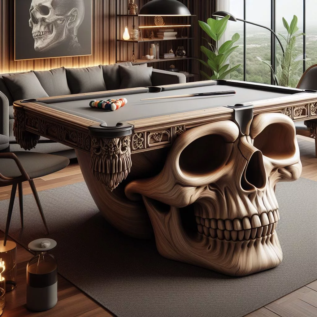 Skull-Inspired-Pool-Table