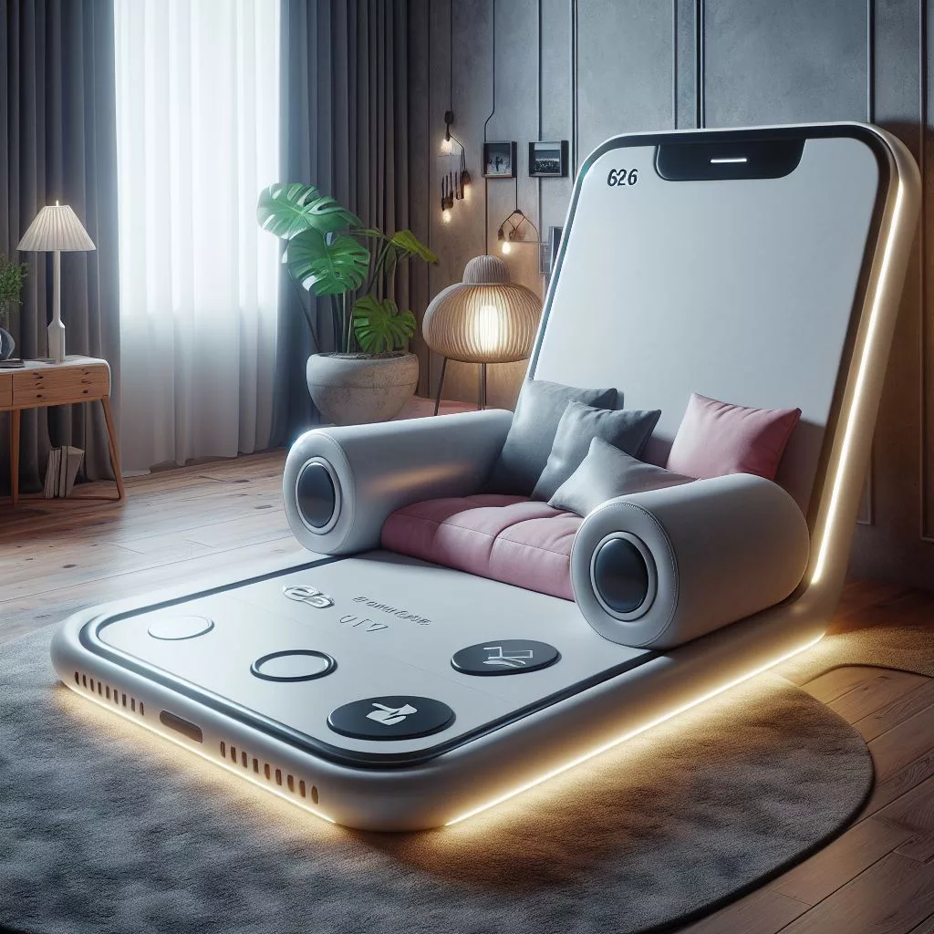 Smartphone-Shaped-Sofa-Chair