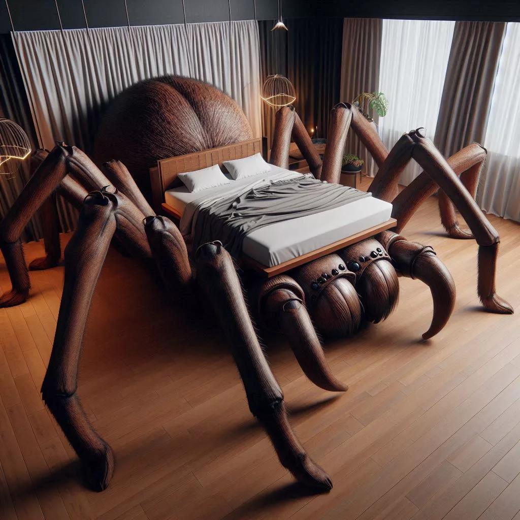 Spider-Shaped-Bed