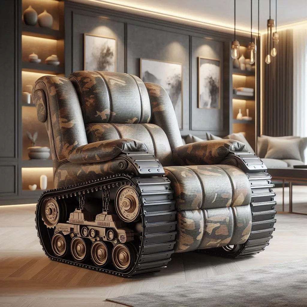 Tank-Inspired-Recliner-Chair