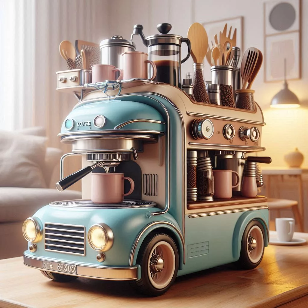 Truck-Shaped-Coffee-Maker