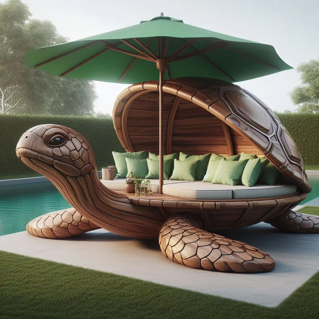 Turtle-Shaped-Outdoor-Seating