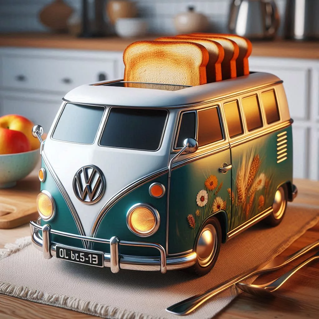 Volkswagen-Bus-Shaped-Toaster