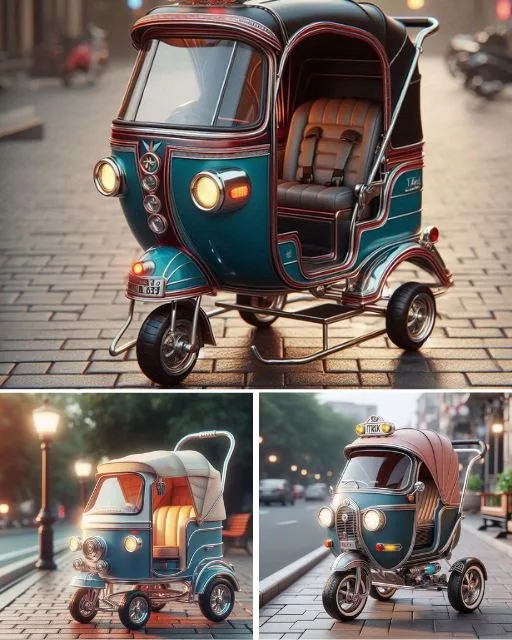 Auto-rickshaw-Baby-Stroller