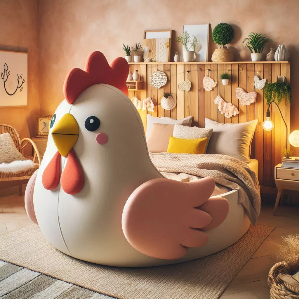 Chicken-Shaped-Bed