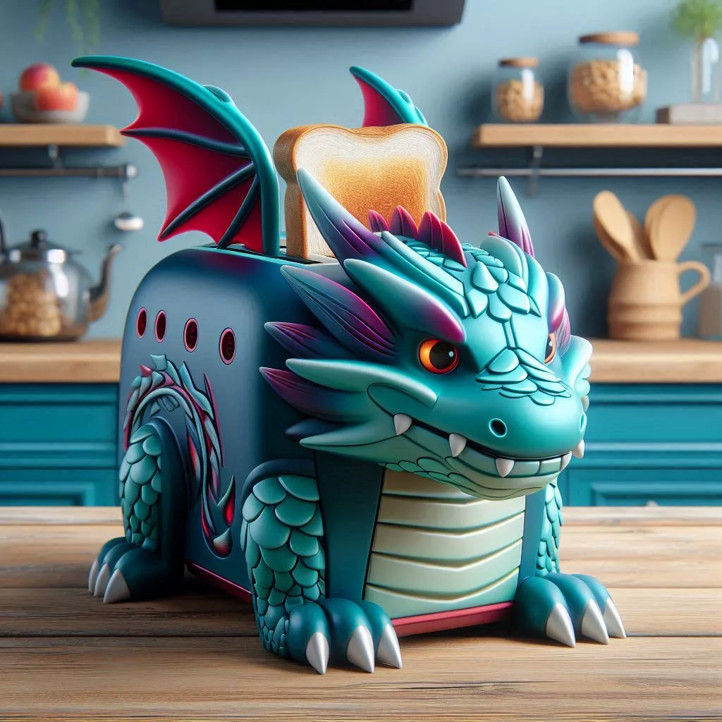 Dragon-Shaped-Toaster