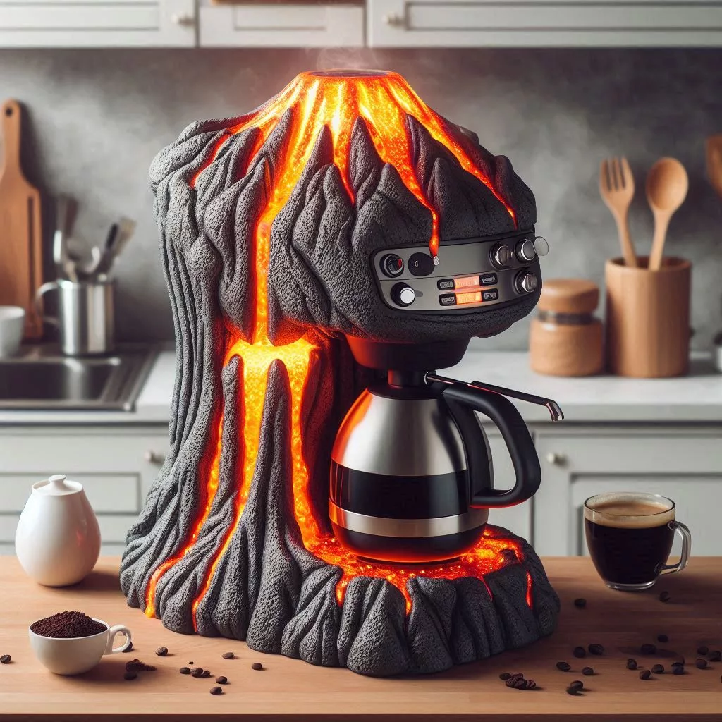 Lava-Inspired-Coffee-Machine