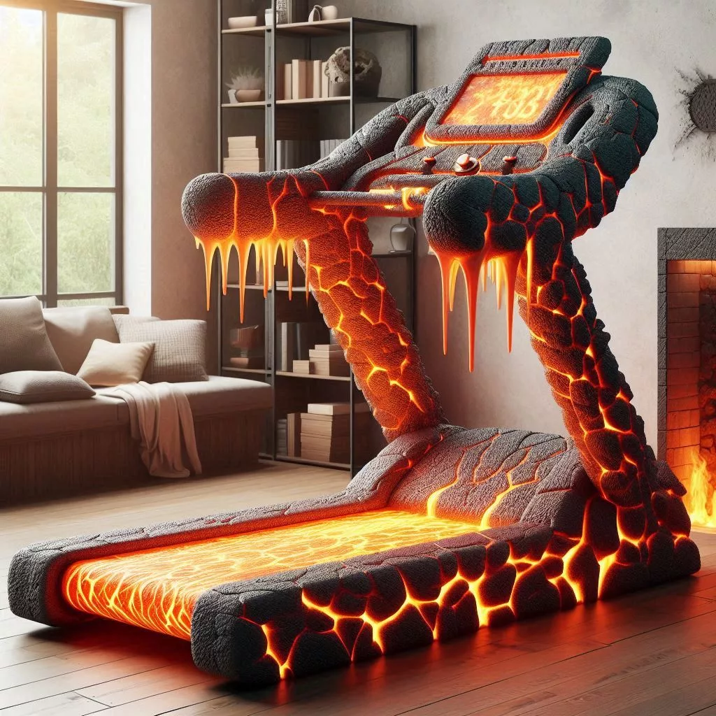 Lava-Inspired-Running-Machine