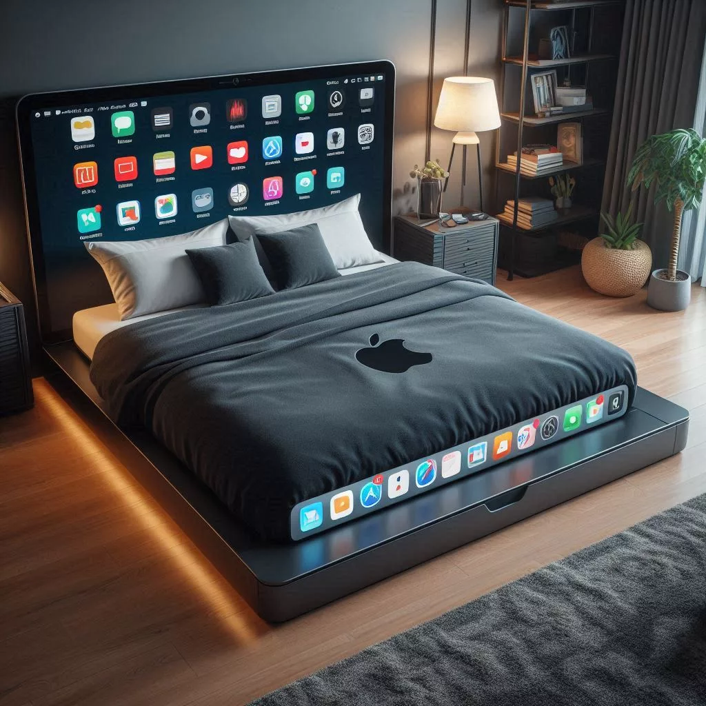 Macbook-Shaped-Bed