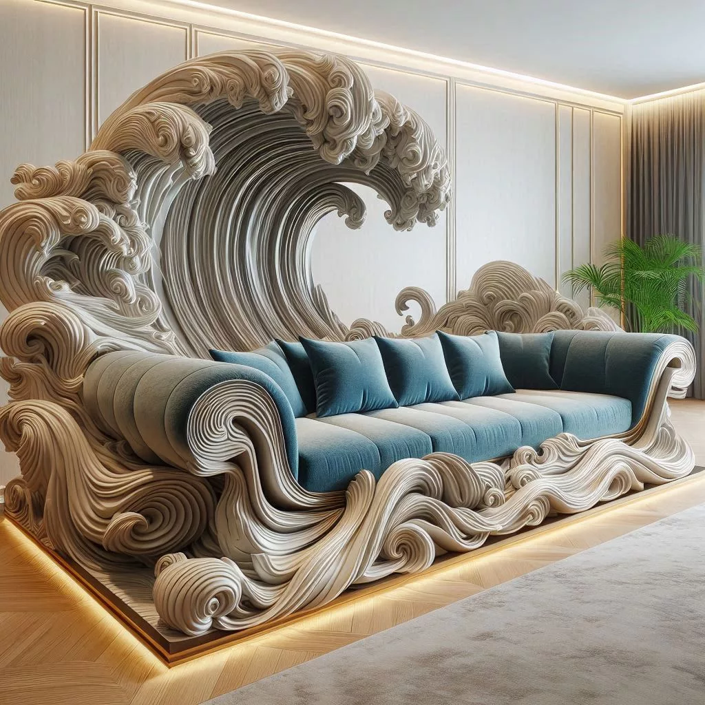 Ocean-Wave-Inspired-Sofa