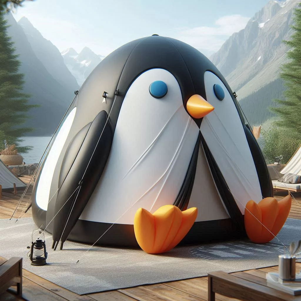 Penguin-Shape-Tent