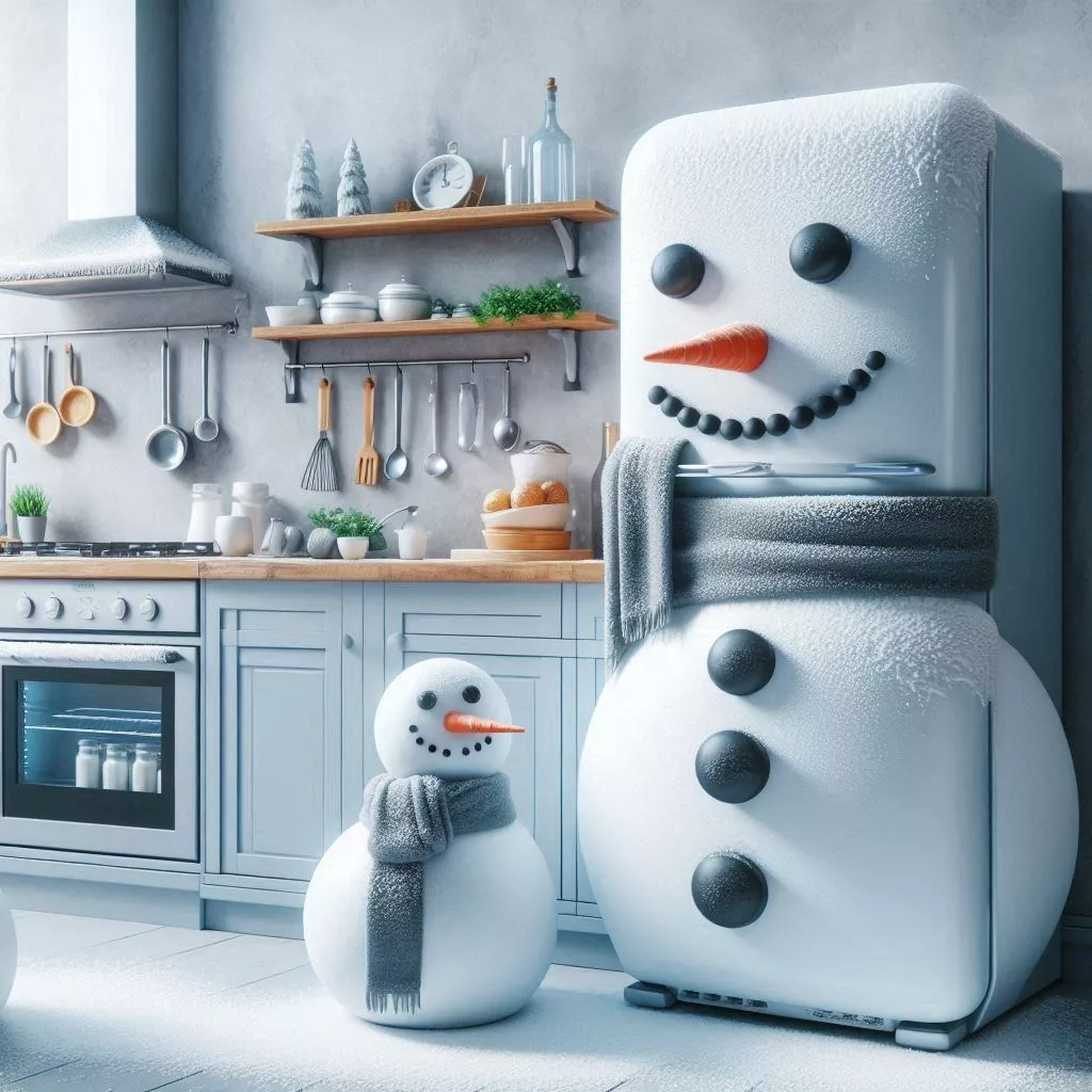 Snowman-Shape-Refrigerator