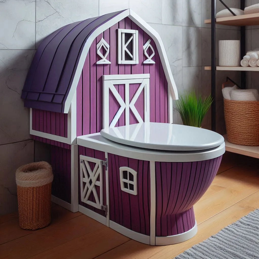 Barn-Shape-Toilet