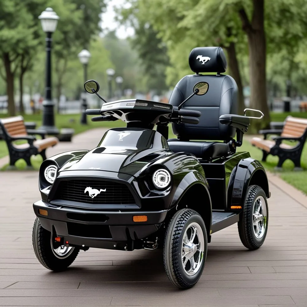 Mustang Shape Mobility Scooter