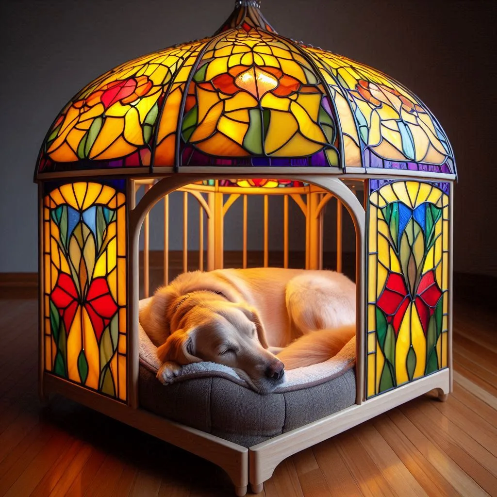 stained-glass-dog-bed