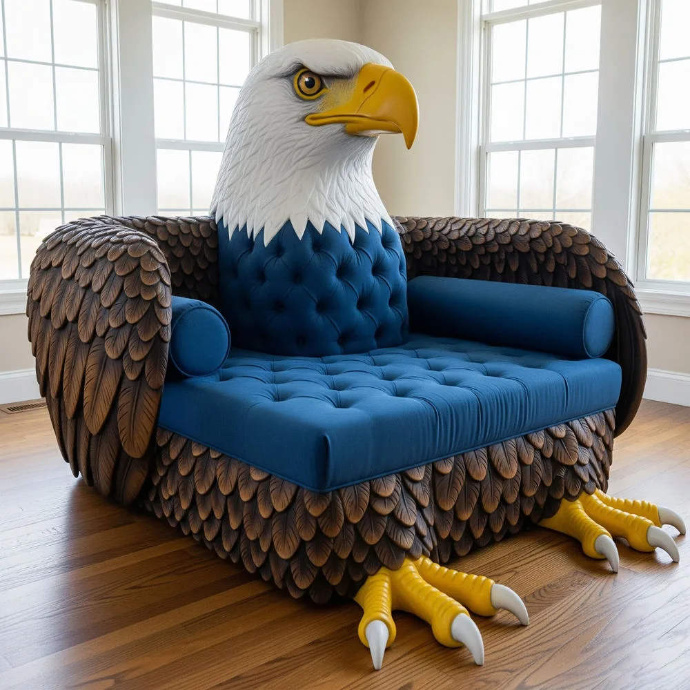 Giant Eagle Shaped Loungers