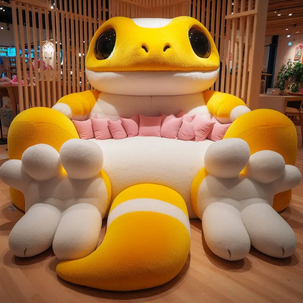 Giant-Gecko-Shaped-Loungers