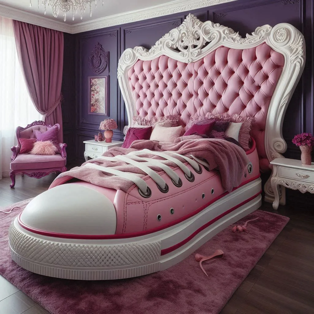 Giant-Sneaker-Shaped-Bed