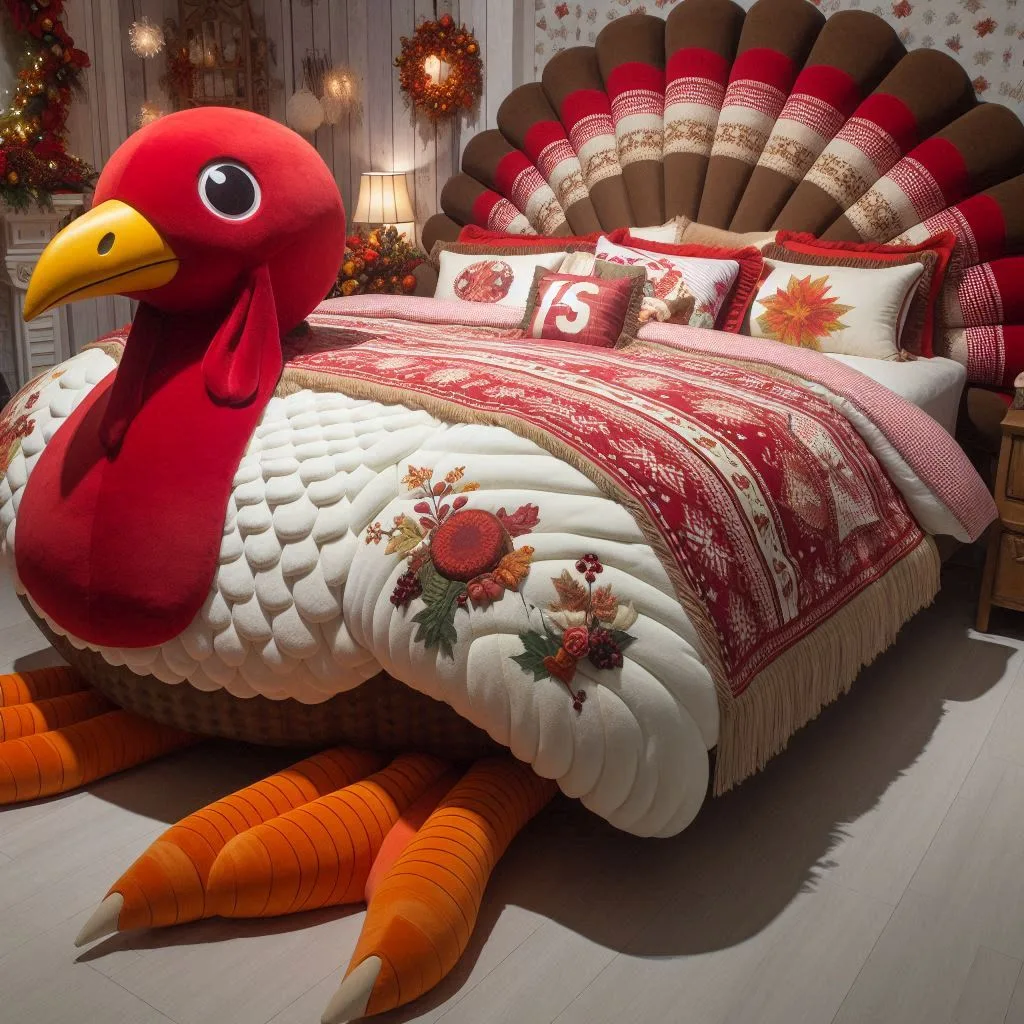 Turkey-Shaped-Bed