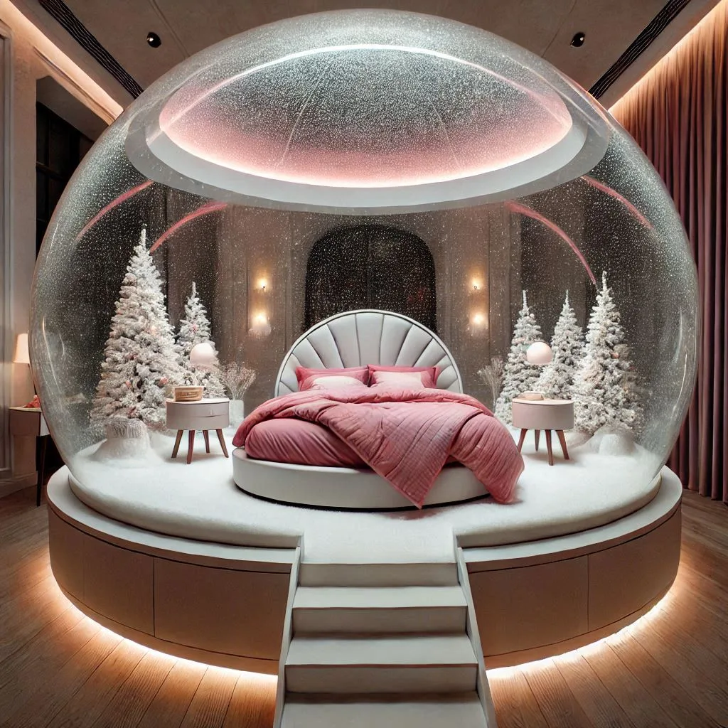 Giant-Snow-Globe-Bed