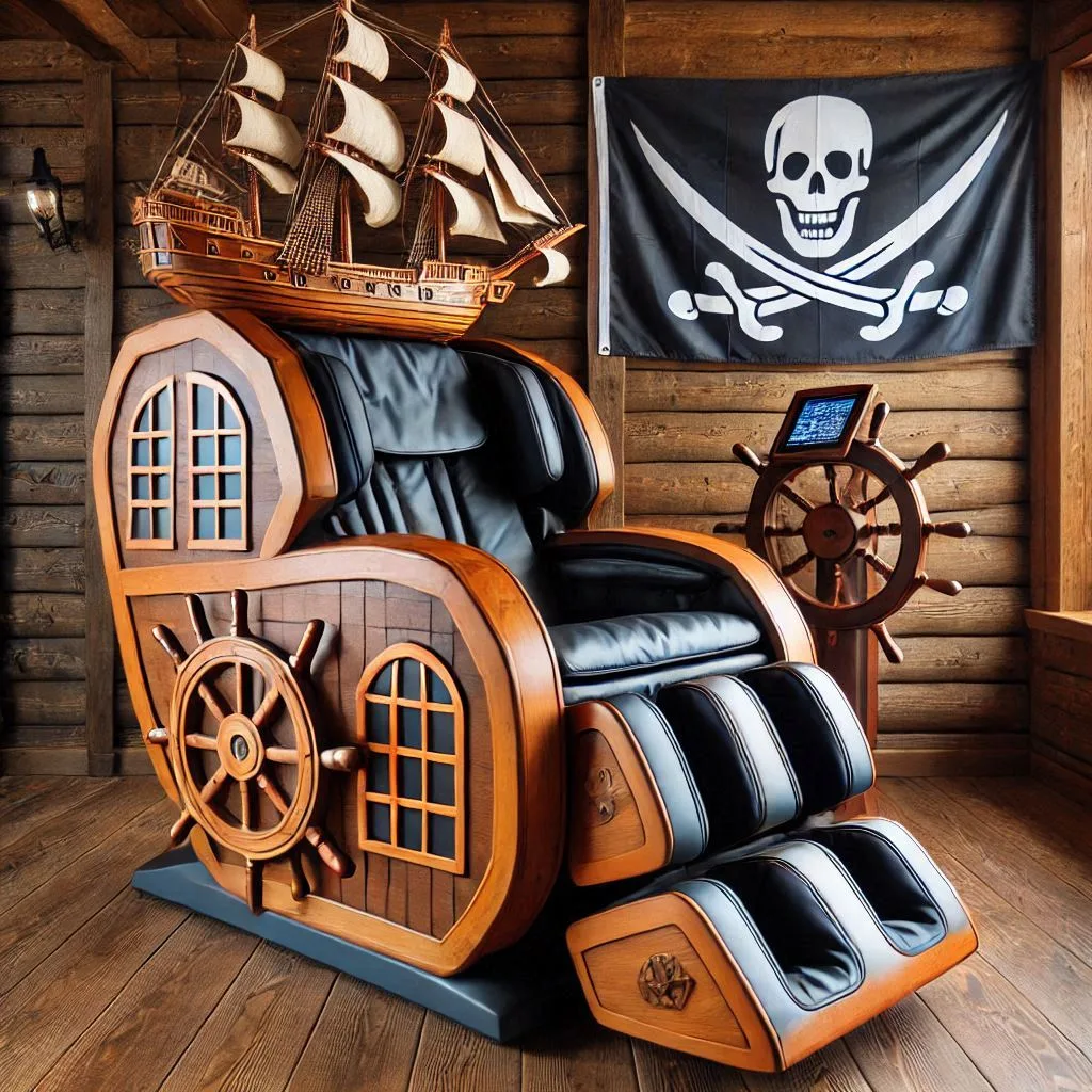 Pirate-Ship-Massage-Chair