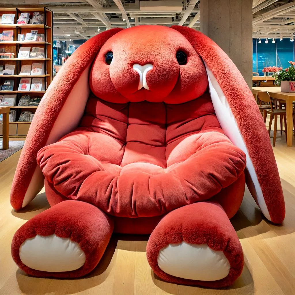 Rabbit-Shaped-Lounger