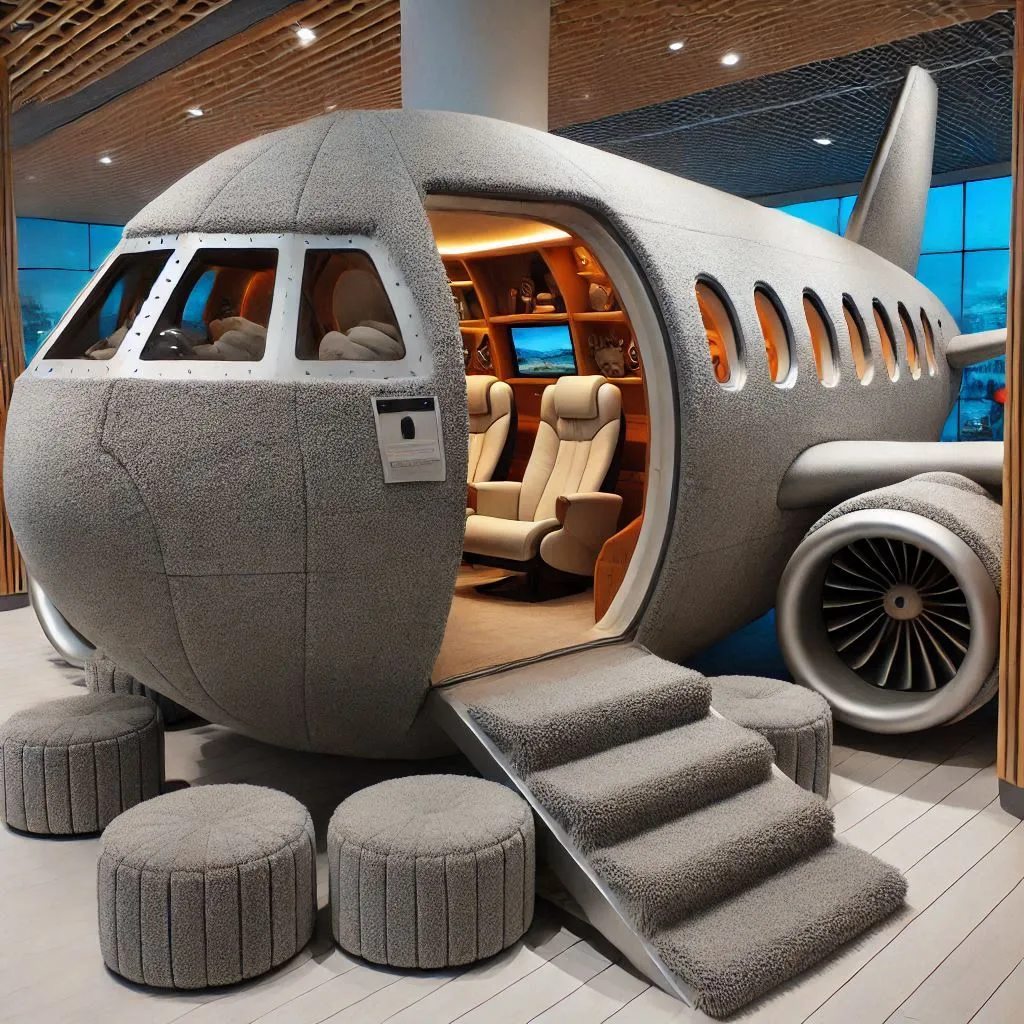 Airplane-Shaped-Lounge-Pod