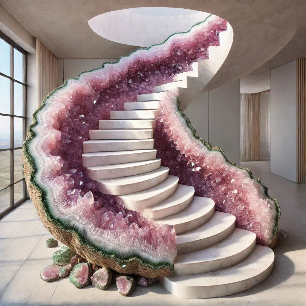 Amethyst-Geode-Staircase