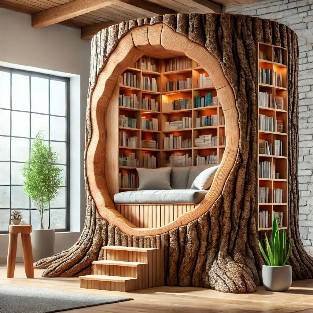 Giant-Hollowed-Log-Reading-Nook