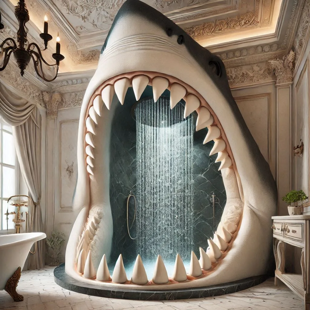 Giant-Shark-Shower