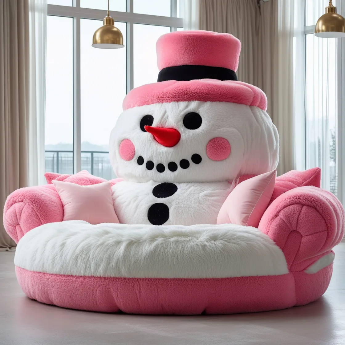 Giant-Snowman-Loungers