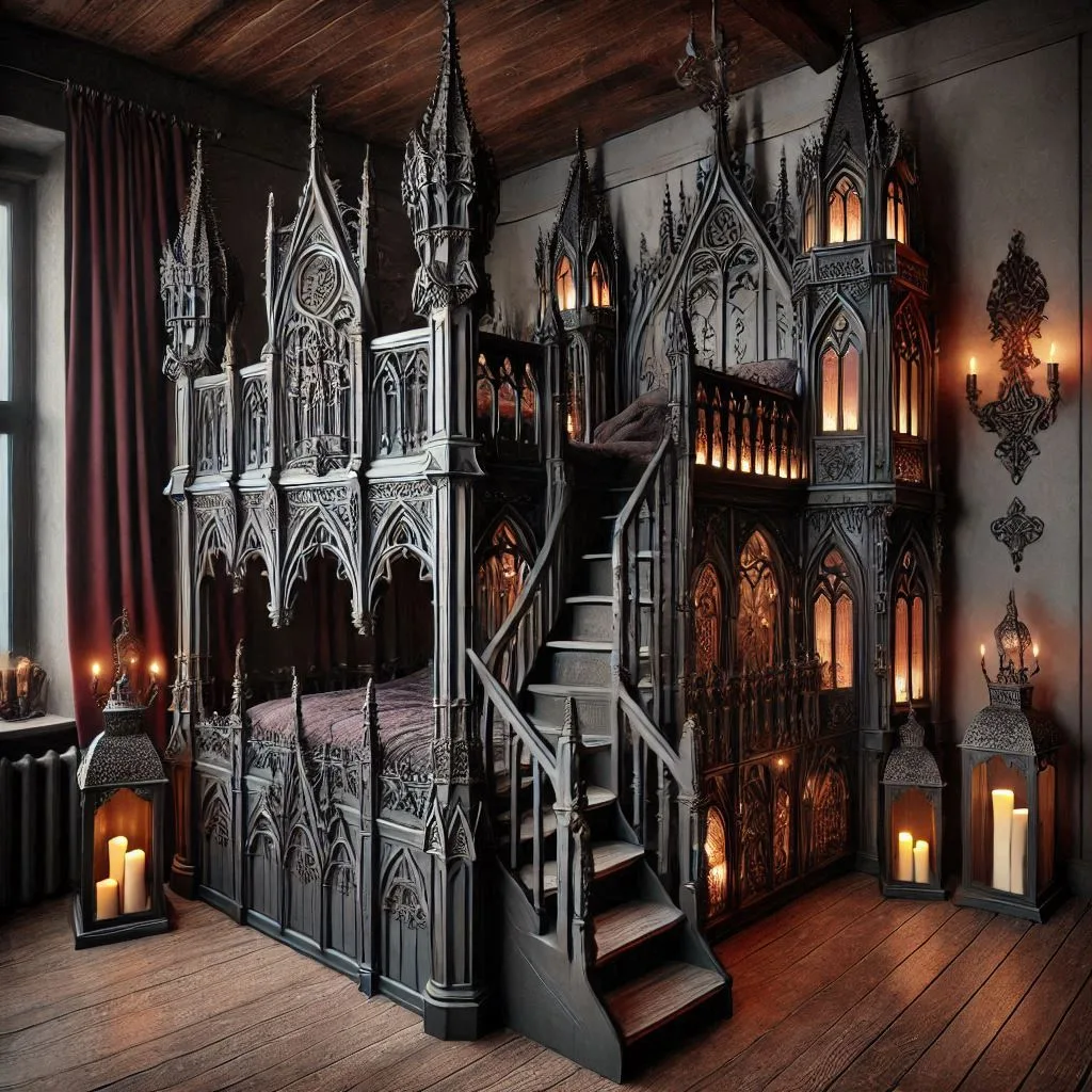 Gothic Castle Bunk Bed