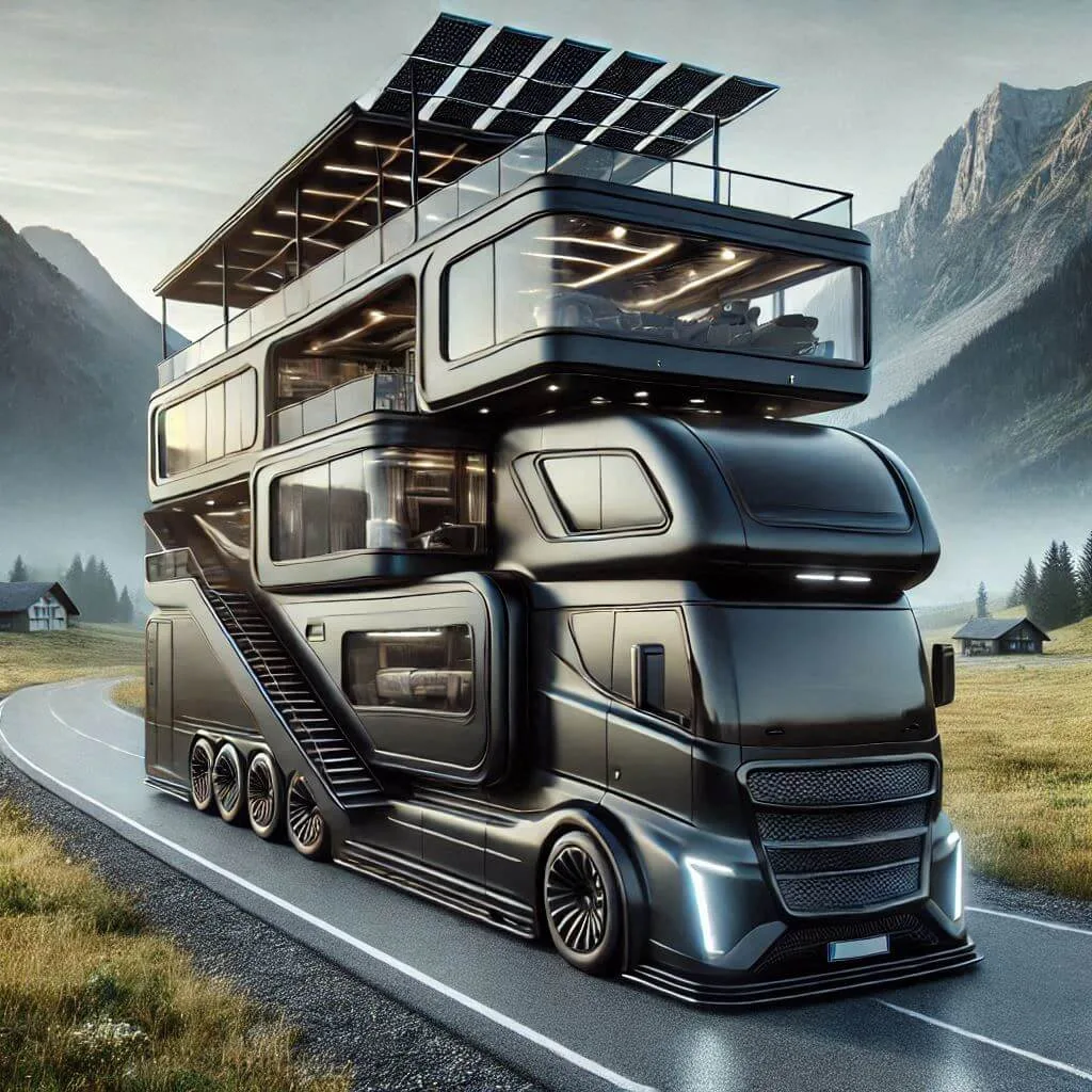 Multi-level-Motorhome