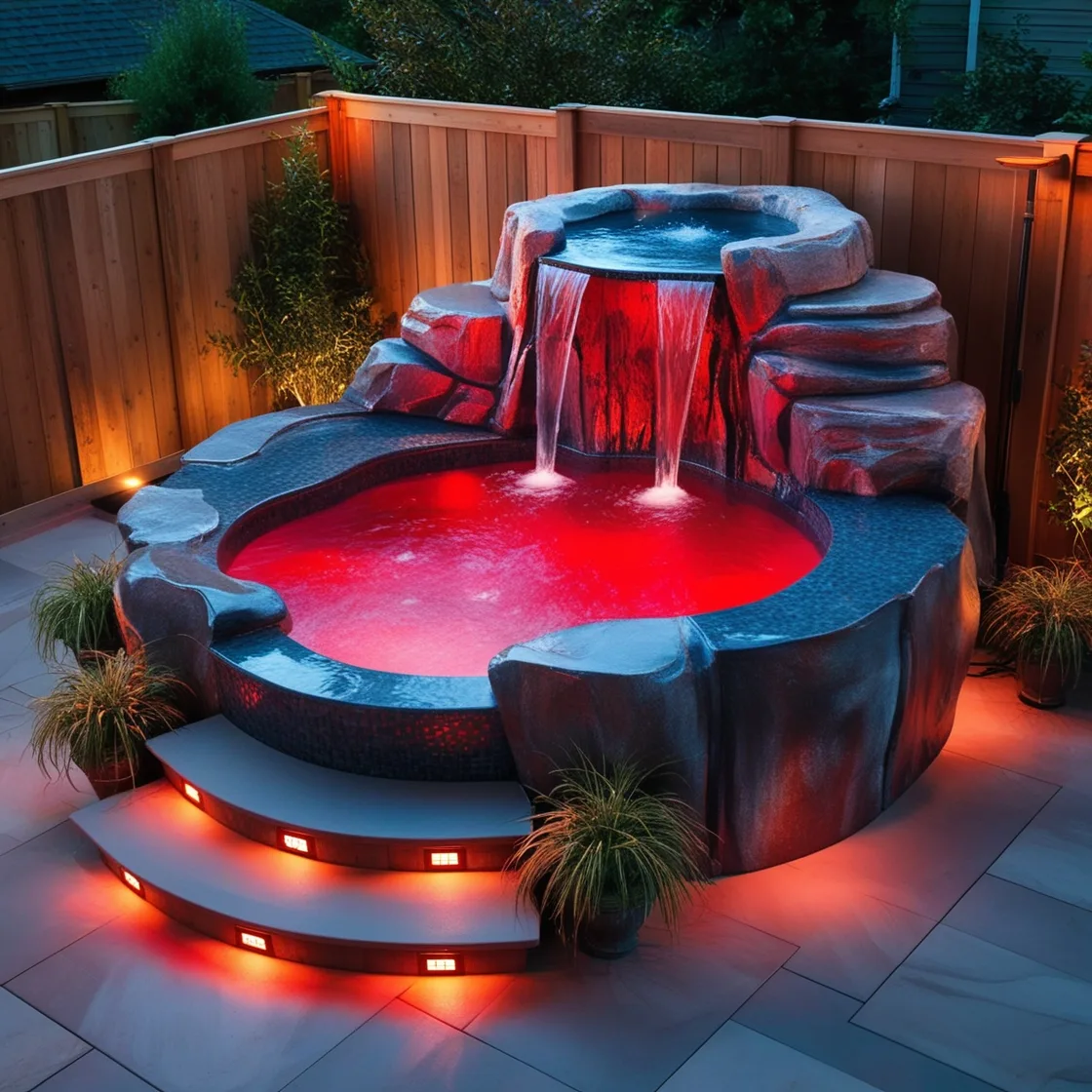 Rock-and-Waterfall-Hot-Tub