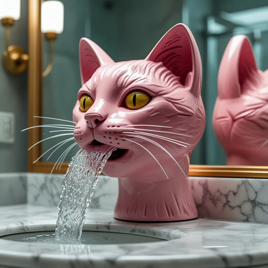 Cat-Shaped-Faucets