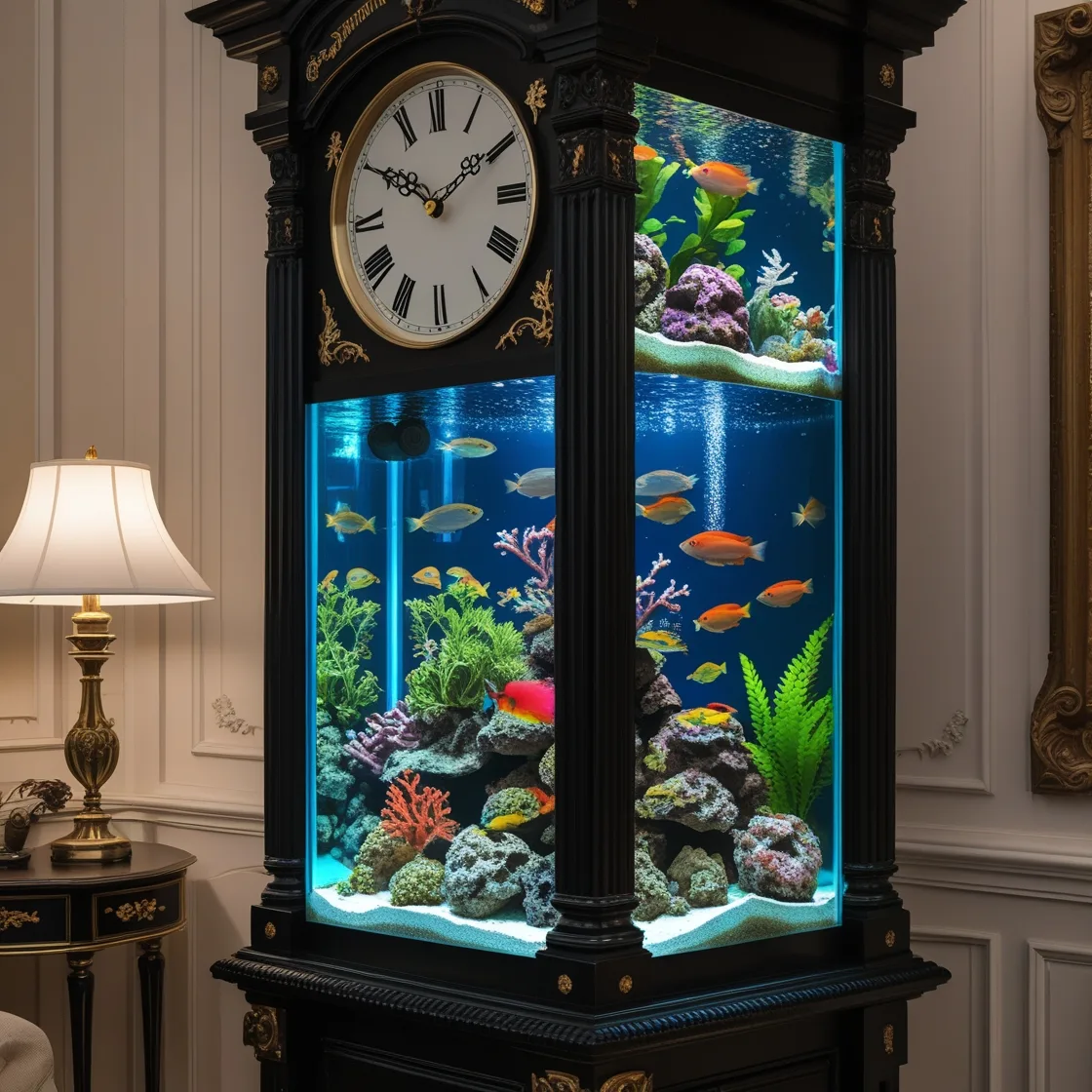 Grandfather-Clock-Aquarium