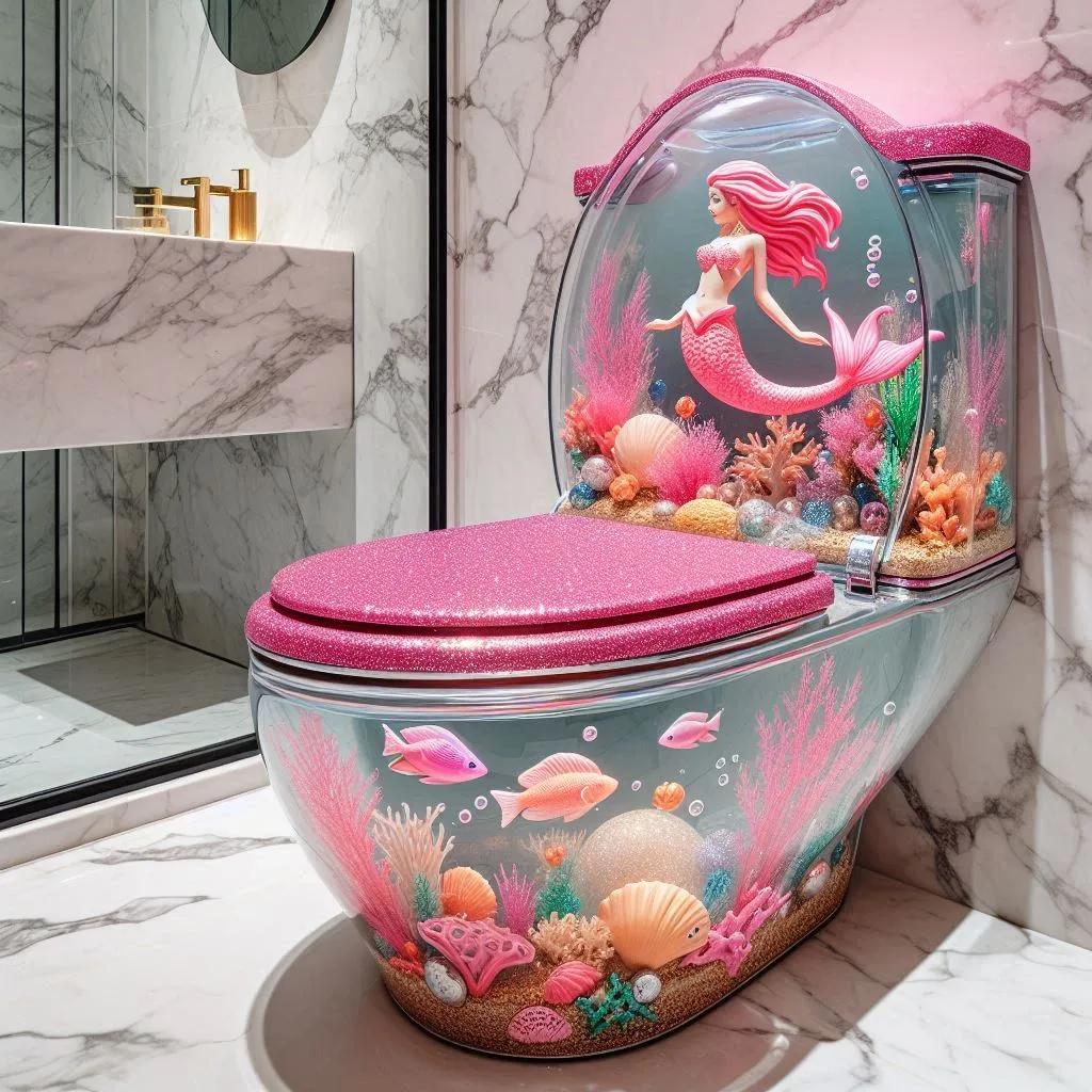 Mermaid-Themed-Toilets