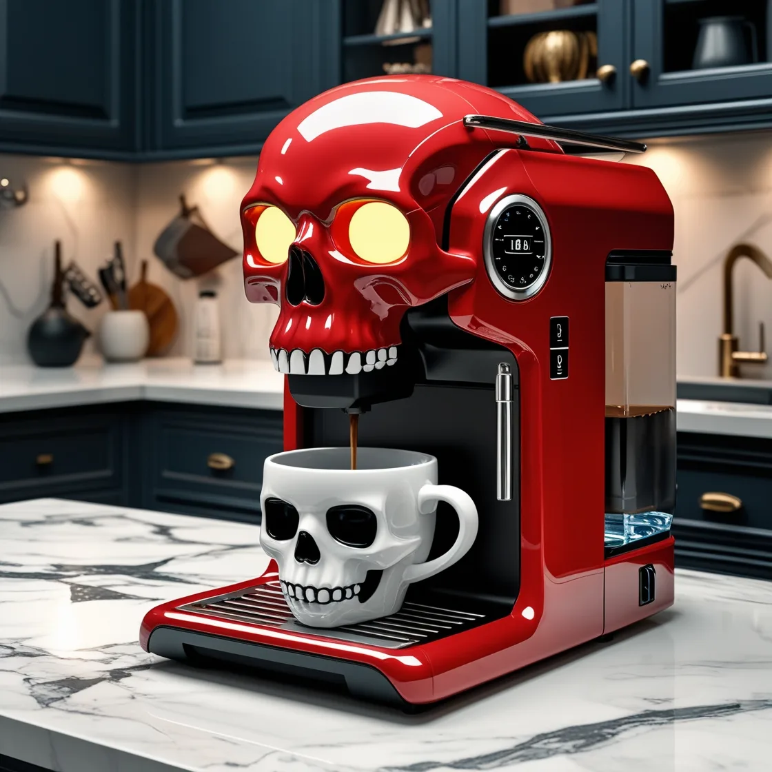 Skull-Shaped-Coffee-Makers