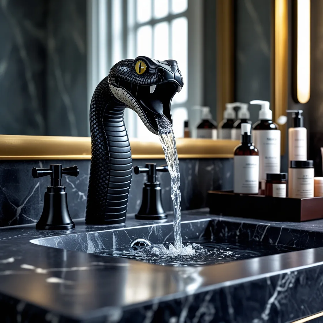 Snake-Shaped-Faucet