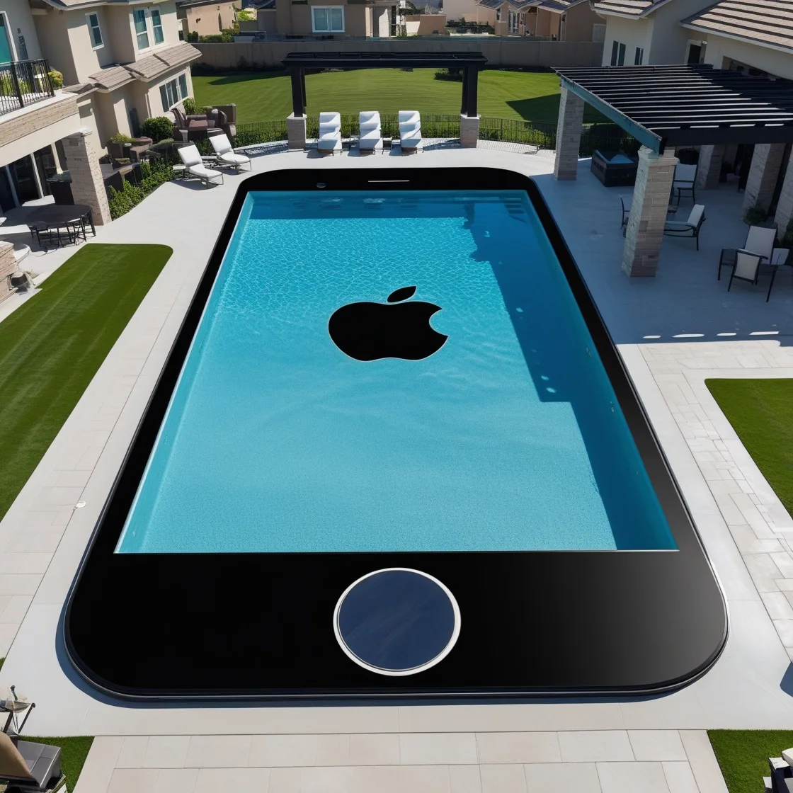 iPhone-Shaped-Pool