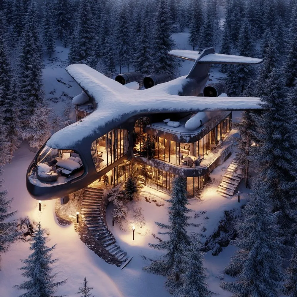 Airplane-Mountain-Mansion