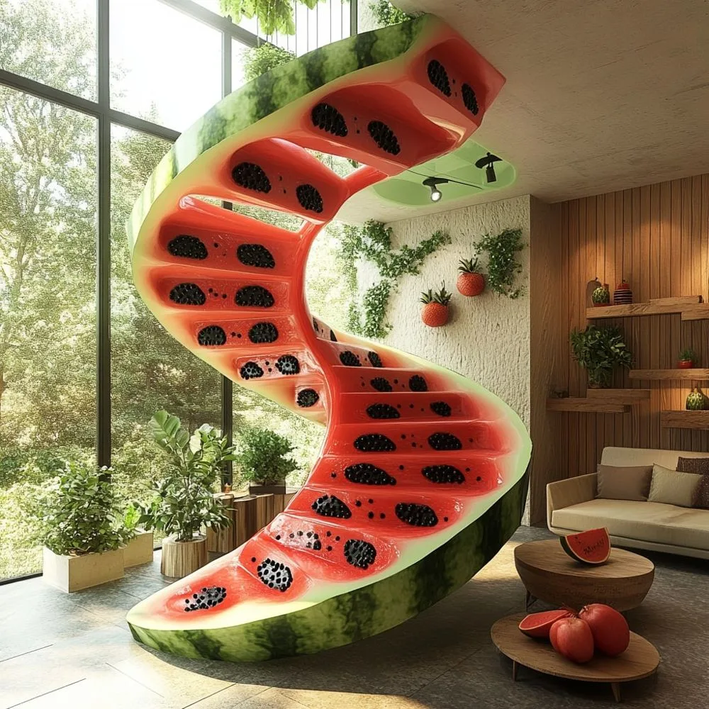 Fruit-Shaped-Staircases