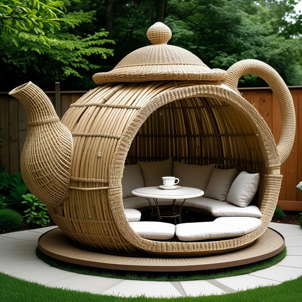 Tea-Pot-Shaped-Outdoor-Seating-Area