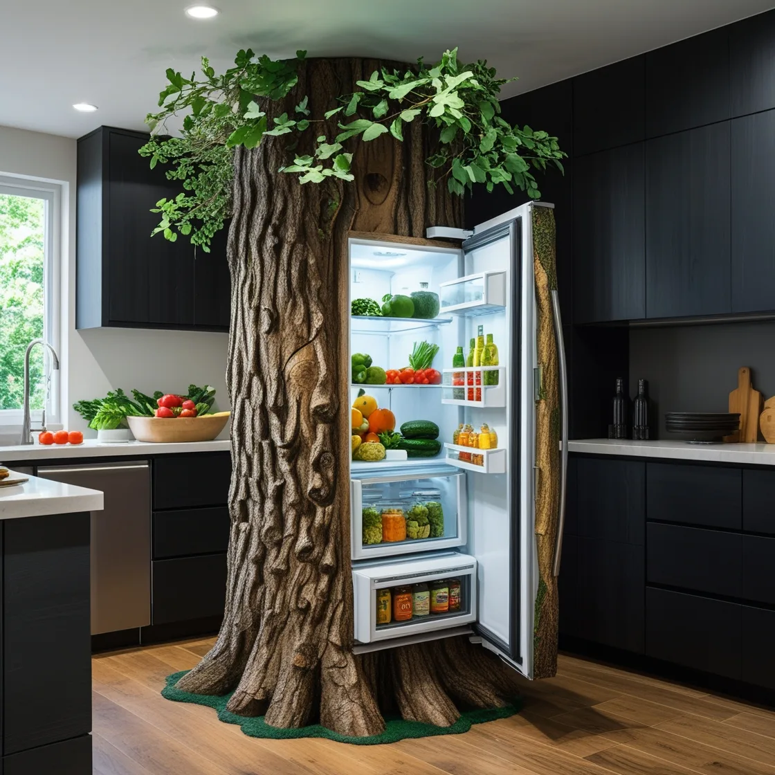 Tree-Shaped-Refrigerator