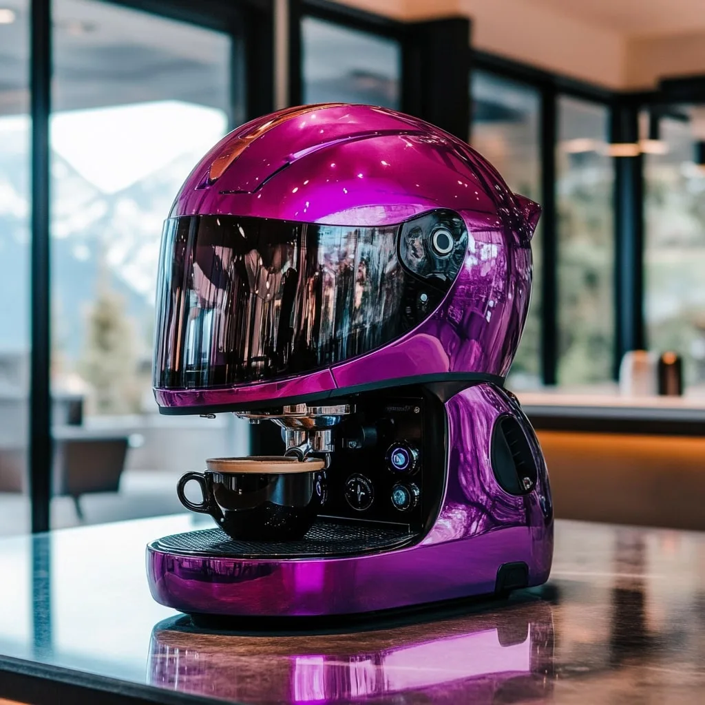 Helmet Coffee Makers