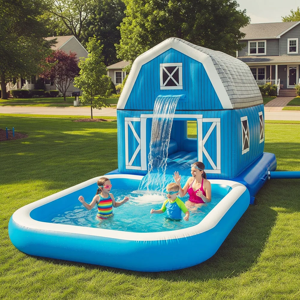 Inflatable Barn Pools