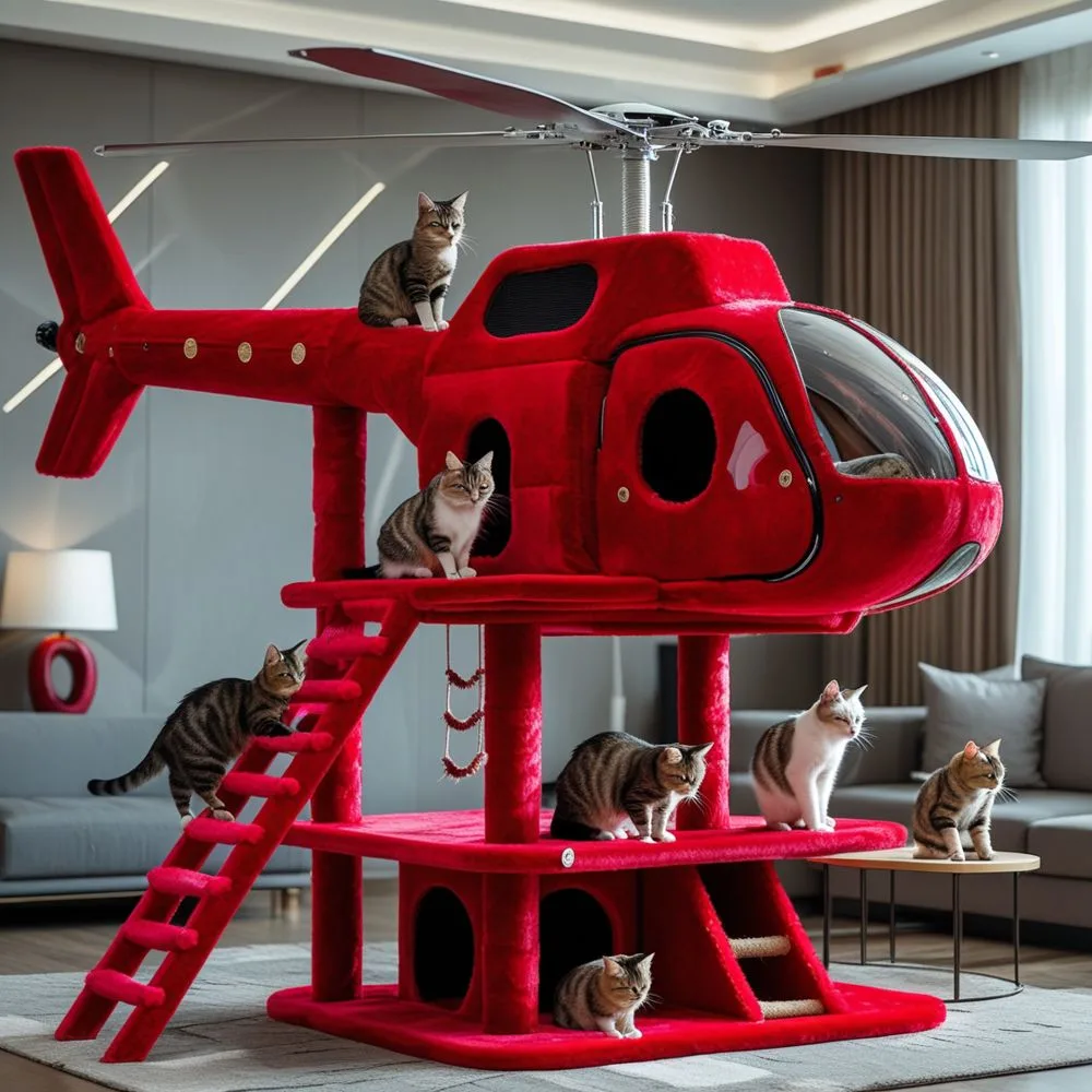 Helicopter Cat Tree