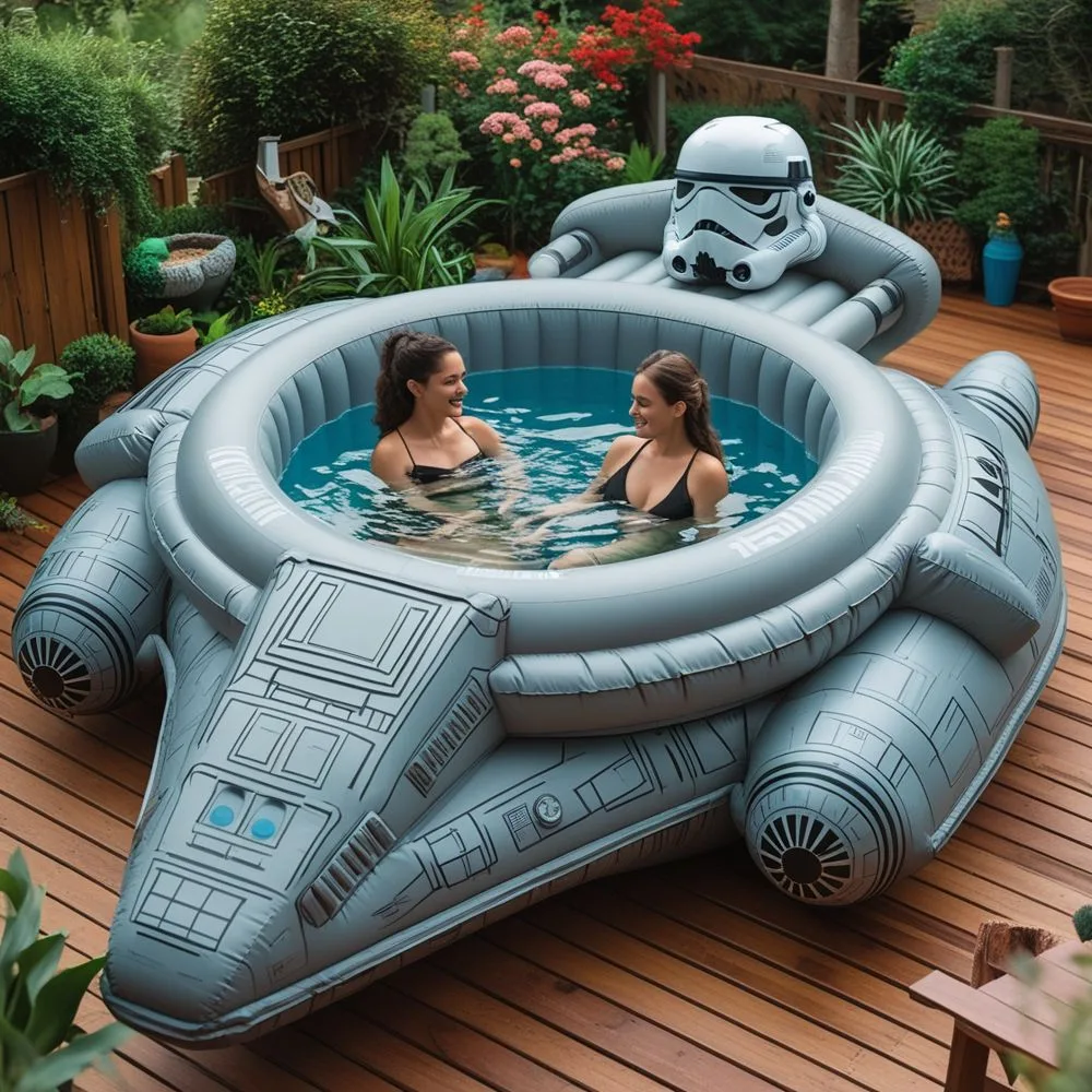 Inflatable Star Wars Hot Tubs