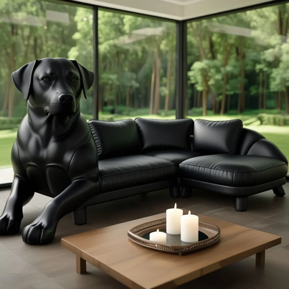 Realistic Dog Sectional Sofas