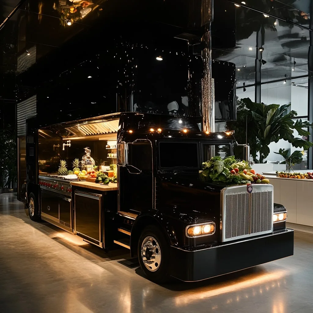 Semi Truck Kitchen Island